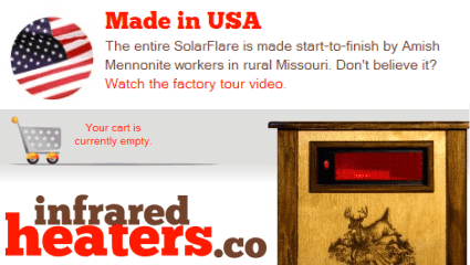 eshop at Infrared Heaters's web store for American Made products